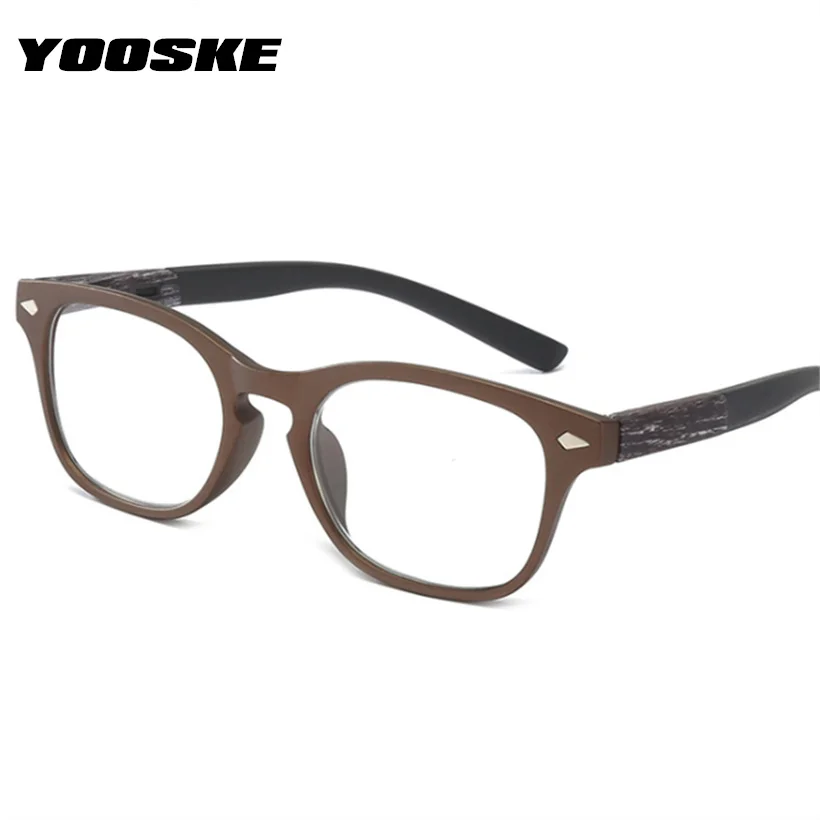 YOOSKE Fashion Women Men Retro Full Frame Reading Glasses HD lens Presbyopia Glasses Hyperopia Eyewear+1.0 1.5 2.0 2.5 3.0 3.5