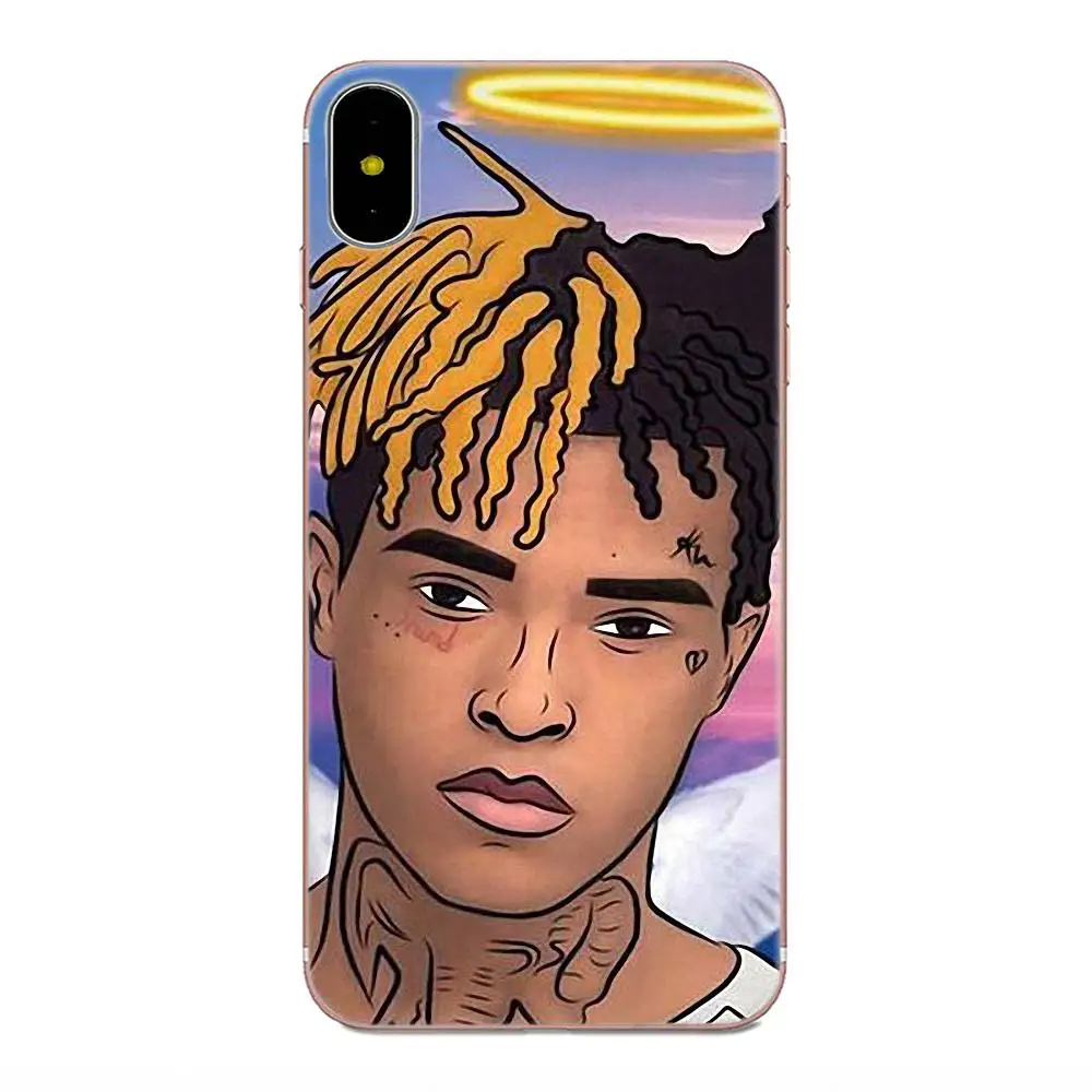 Для samsung Galaxy Note 5 8 9 S3 S4 S5 S6 S7 S8 S9 S10 mini Edge Plus Lite TPU чехол XXXTENTACION|Чехлы-накладки| |