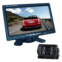 7 inch TFT LCD Monitor+18 LED Reversing CCD Camera Car Reversing camera