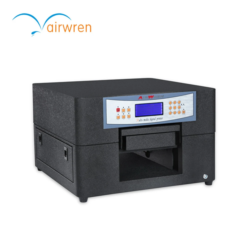 High Quality Pen Printing Machine Led UV Flatbed Inkjet Printer with Emboss Effect