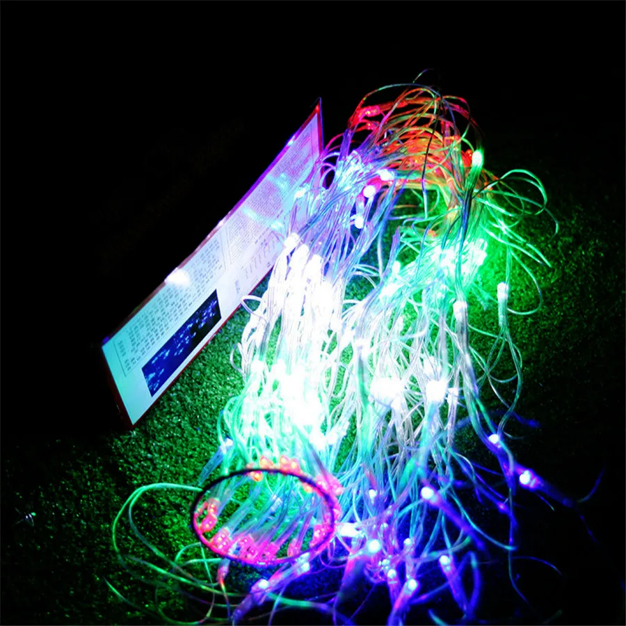 Thrisdar 1,2x1,2 м 120 светодиодов паук сетка Фея свет 8 режимов Открытый вечерние свадебные праздничные занавески сосулька свет