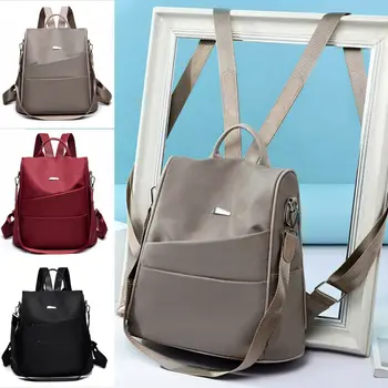 

Women Lady Girls Waterproof Oxford Cloth Travel Backpack Anti-theft Rucksack School Shoulder Satchel Bags