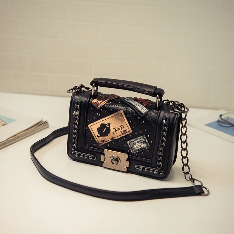 حقيبة أزياء المرأة حقيبة crossbody المرأة المحافظ و حقائب مصمم العلامة التجارية السيدات حقائب اليد بو الجلود سلسلة حقيبة الكتف 751