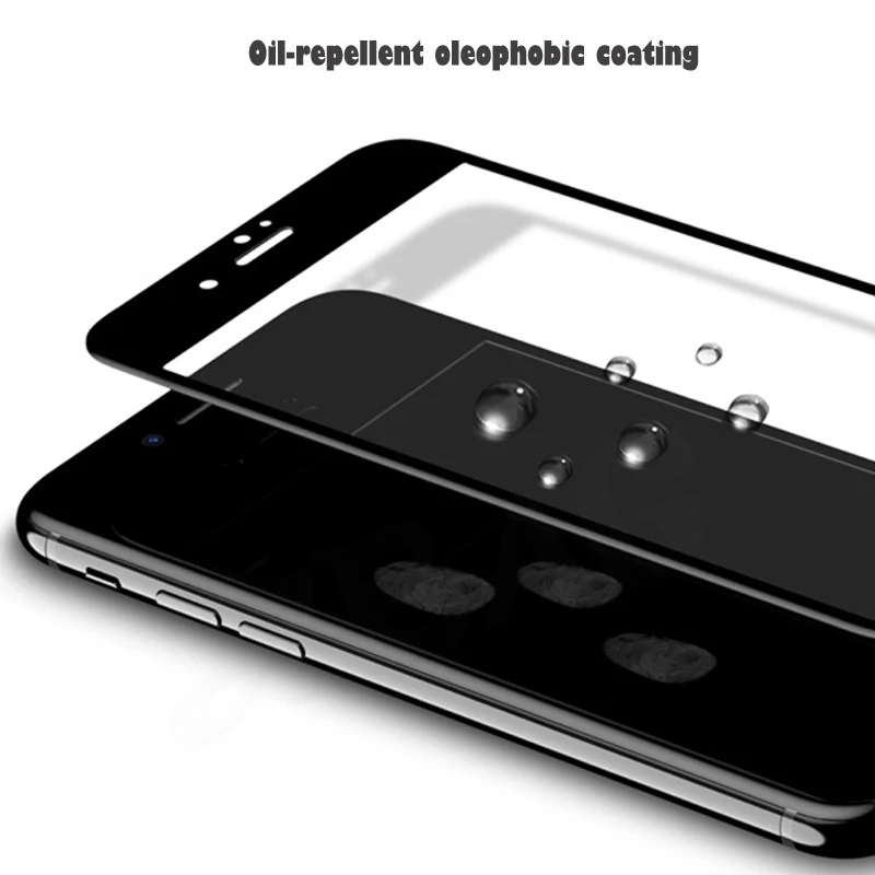 3D для iphone7 8 закаленная пленка iphone 6 plus стеклянная мобильного телефона трафаретная