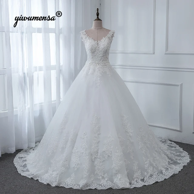 aliexpress : buy vestidos novia backless plus size wedding dress