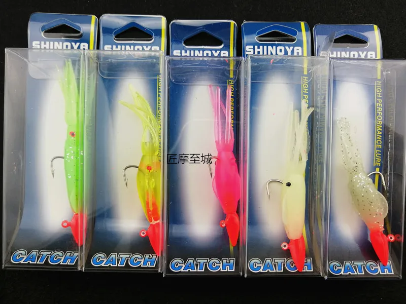 

2014 soft full body luminous bait worm fish lures 10cm hot selling