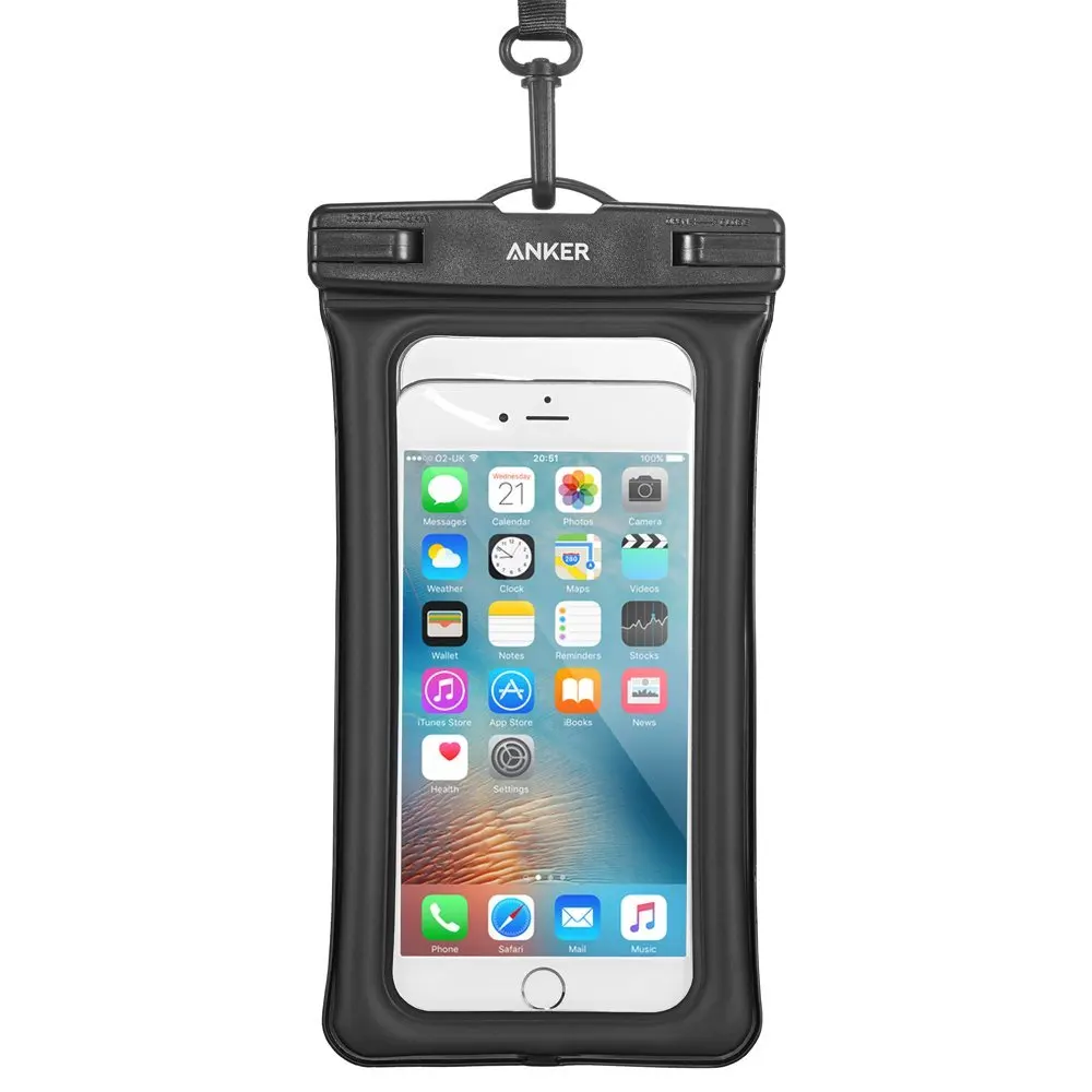 Anker Waterproof Case IPX8 Rated Dry Bag for iPhone Samsung Galaxy Samsung Note Series and Other