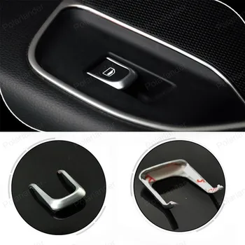 

Door Window Lift Switch trim Cover stickers 7 PCS Car Styling For AUDI A1 A3 8V A4 B8 A6 C7 Q3 Q5 14-17 Interior accessories