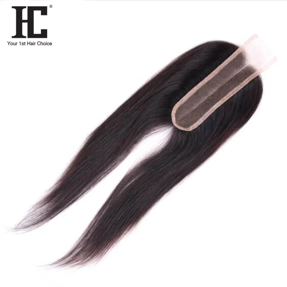 HC Brazilian Straight Hair 3 Bundles With Closure 2x6 Natural Color Non Remy Human Hair Weave Bundles With Lace Closure Dyeable HC Brazilian Straight Hair 3 Bundles With Closure 2x6 Natural Color Non Remy Human Hair Weave Bundles With Lace Closure Dyeable