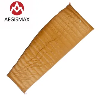 

AEGISMAX Outdoor Envelope 95% White Goose Down Sleeping Bag Winter Camping Hiking Equipment Gear