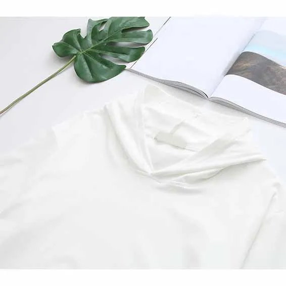 4XL размера плюс повседневные толстовки модные летние женские толстовки свободные с коротким рукавом толстовки с капюшоном