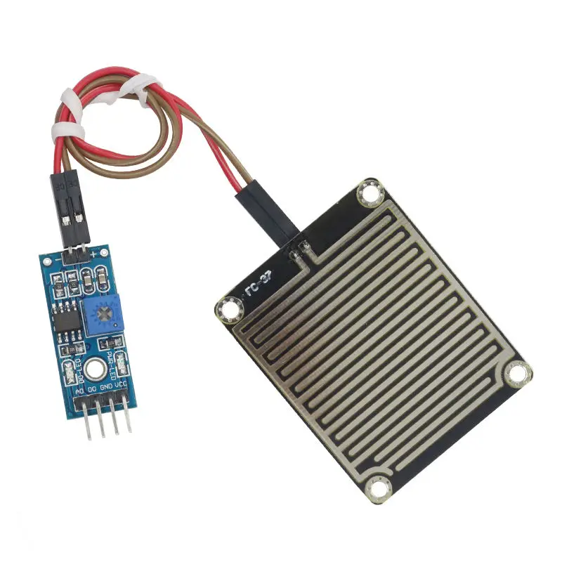 3.3V//5V Rain Water Sensor Module Humidity Raindrop Weather Control For Arduino