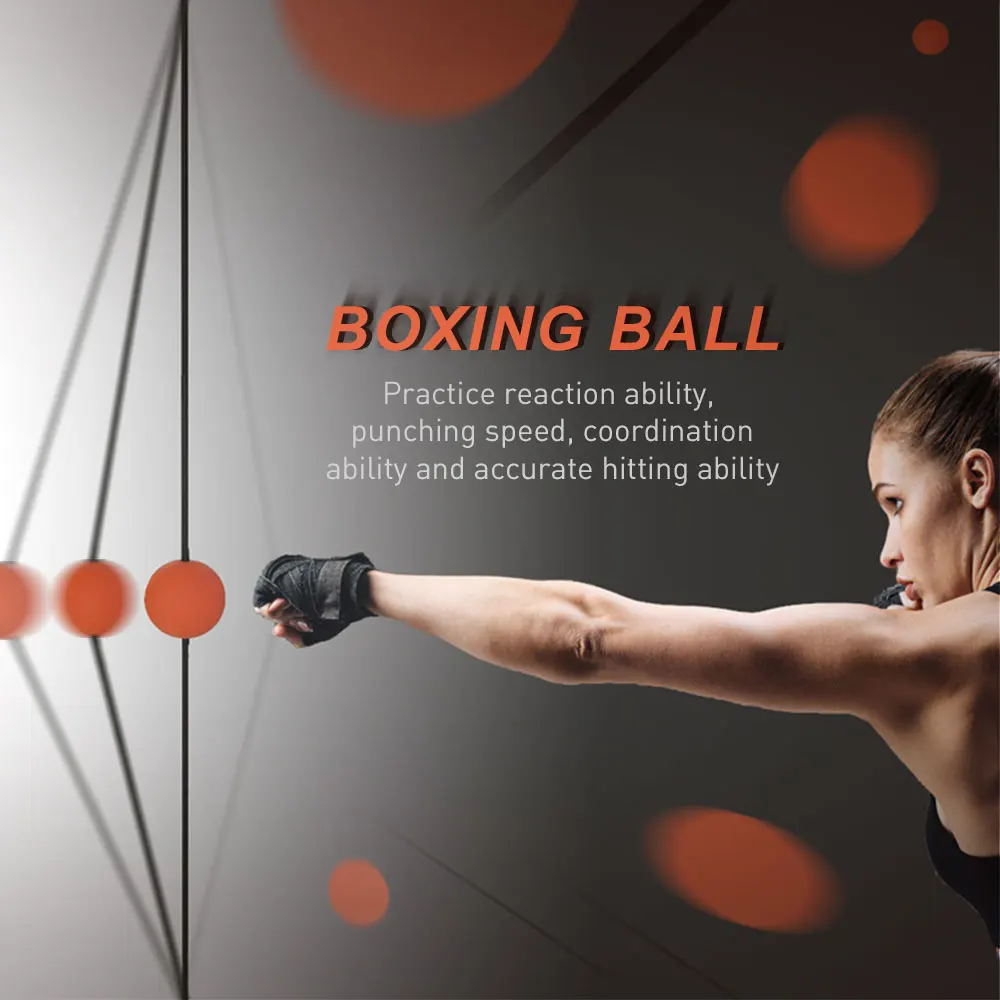 

ALBREDA Boxing Sports Speed Training Ball Professional precision training Decompression strength training ball for Gym Exercise