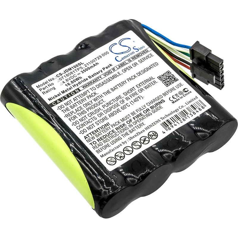 Обновленная батарея для JDSU Smartclass E1 2M VDSL ADSL TPS оборудование аккумулятор Ni MH 3500