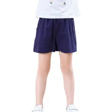 Г., Лидер продаж, летние повседневные пляжные штаны для маленьких мальчиков и девочек Однотонные Короткие штаны для маленьких детей модные детские шорты От 1 до 11 лет