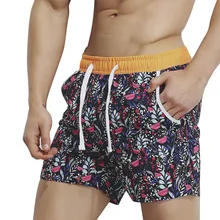 Летние пляжные шорты пляжные Плавание шорты печатных человек Berduda Surf Boardshort Плавание ming шорты для Для мужчин море пляжная одежда Короткие одежда