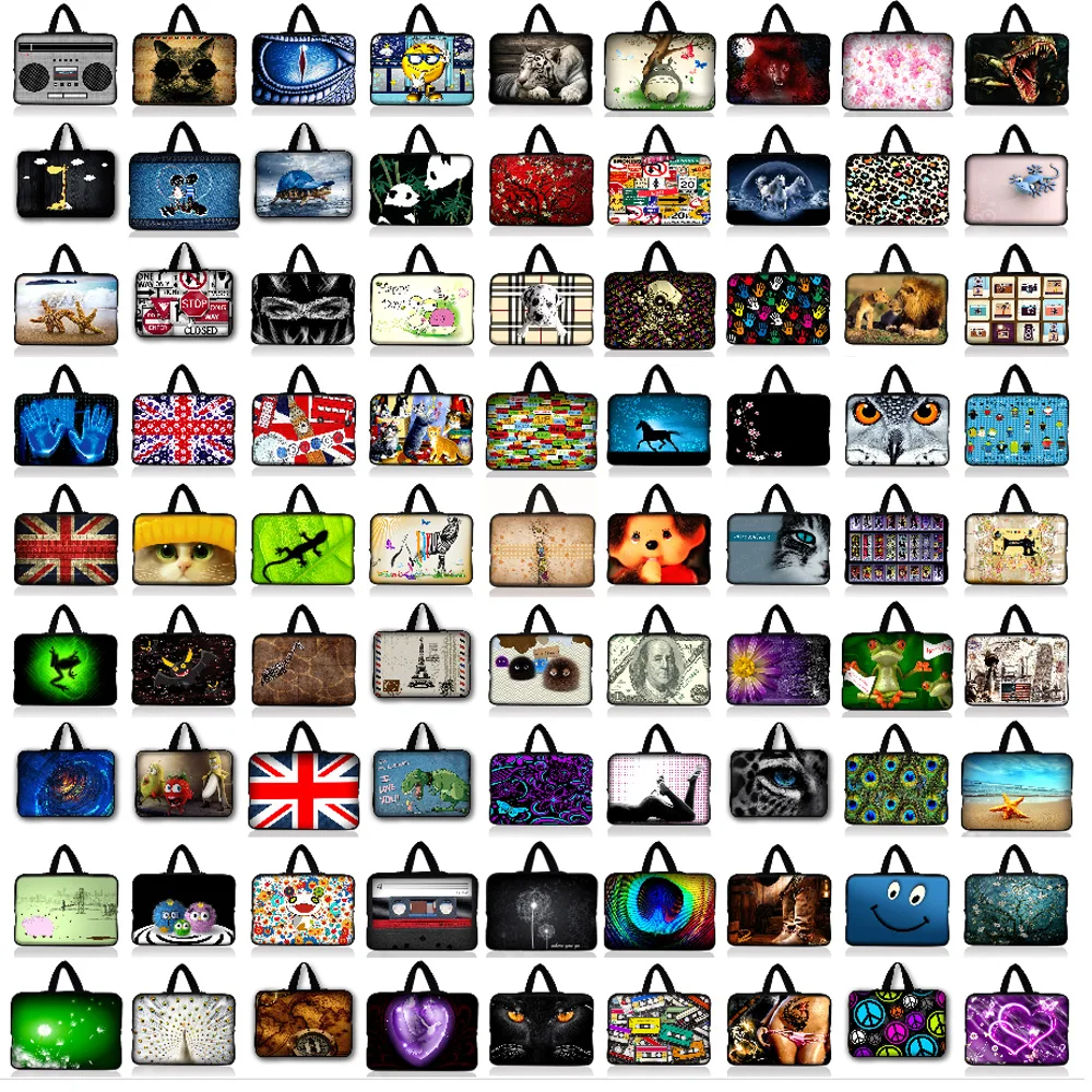 

7.9 9.7 10.1 11.6 13 13.3 14 15.4 15.6 17.3 17.4inch Notebook Sleeve Laptop Bag Case Cover For Macbook Pro Air Samsung HP Dell