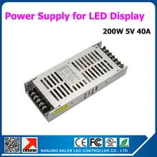 Переключатель питание освещение питания 220 Вт 5 В 40A мощность для светодиодный дисплей плата питания светодиодный адаптер
