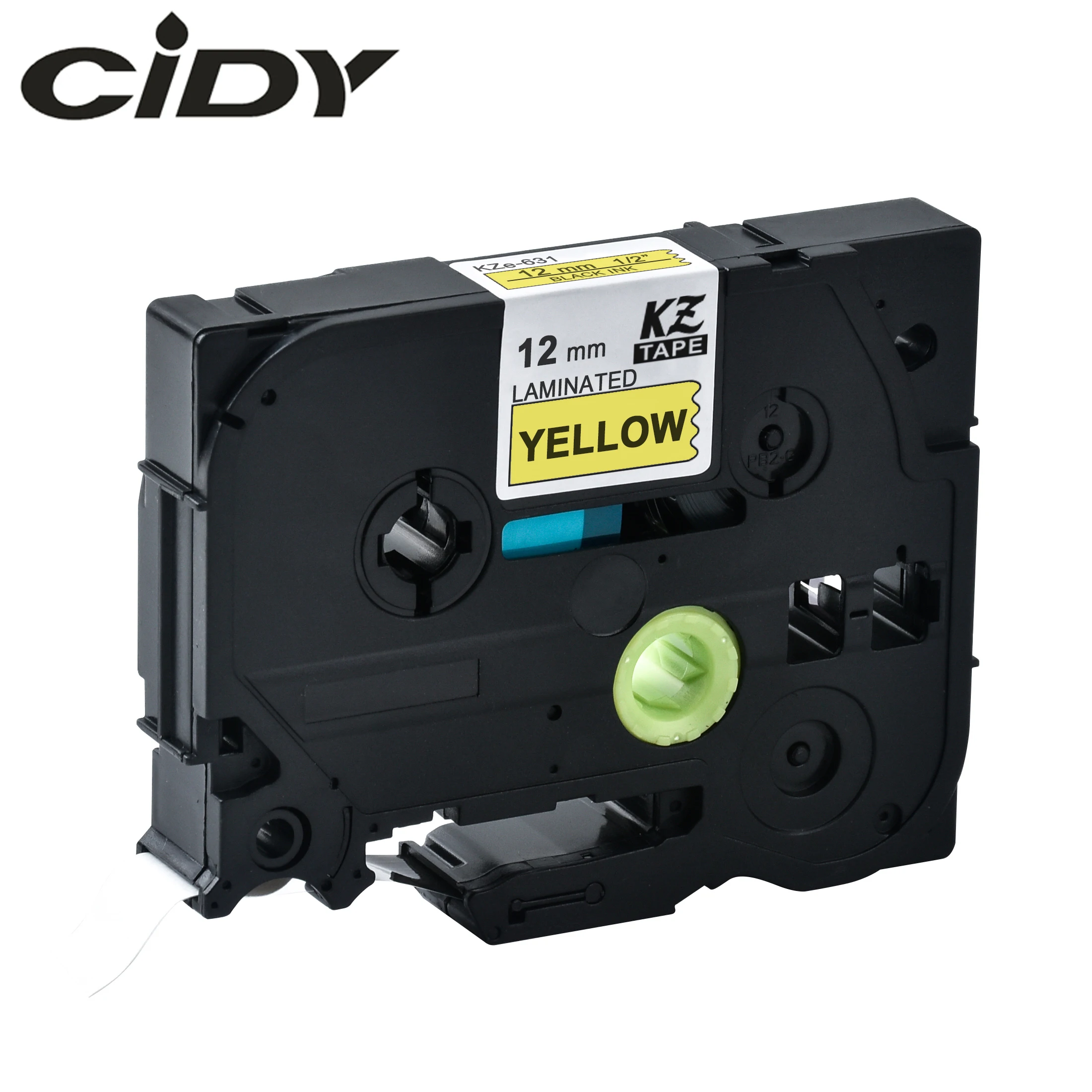 CIDY Tze 631 Tz631 черный на желтом цвете совместим с P touch 12 мм | Компьютеры и офис