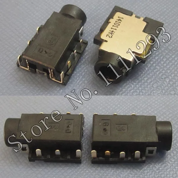 5pcs/lot Audio Combo Jack Connector for Acer Ausu Dell HP Lenovo Laptop