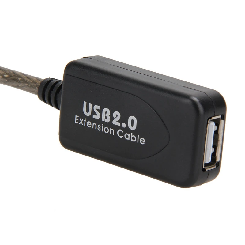 20 M/15 M/10 M/5 M USB2.0 الذكور إلى أنثى زيارة مكرر تمديد موسع وصلة كابل m/F