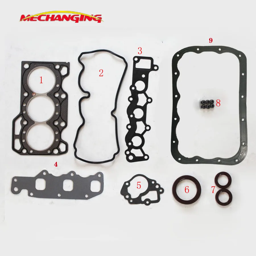 

FOR DAEWOO CHEVROLET MATIZ SPARK 0.8 F8CV Engine Rebuilding Kits Engine Parts Engine Gasket 93740053