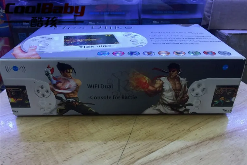 DHL 10pcs NEW Tlex Ulike Android Handheld Game Console