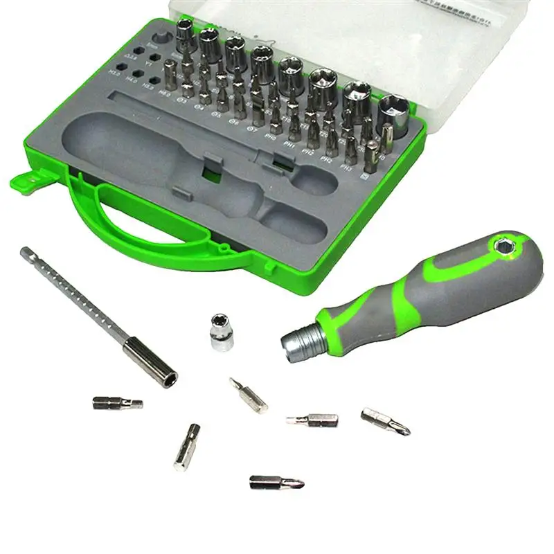 

41 In 1 Cross Word Screwdriver Set Multi-Purpose Precision Digital Electronic Product Repairing Tool For Clock Watch Cell Phone