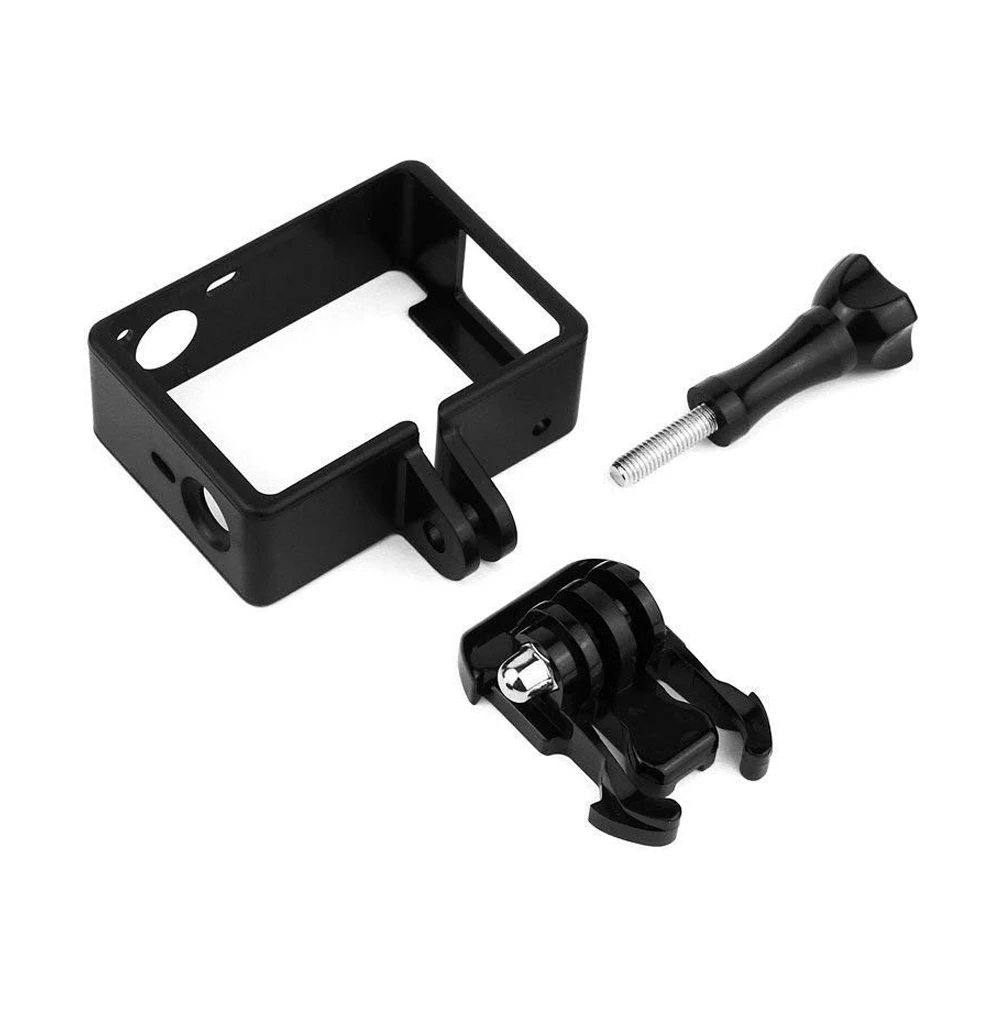 Black Camera Case Protective Frame for Gopro Hero 4 3+ Standard Protective Border Camera Accessories (7)