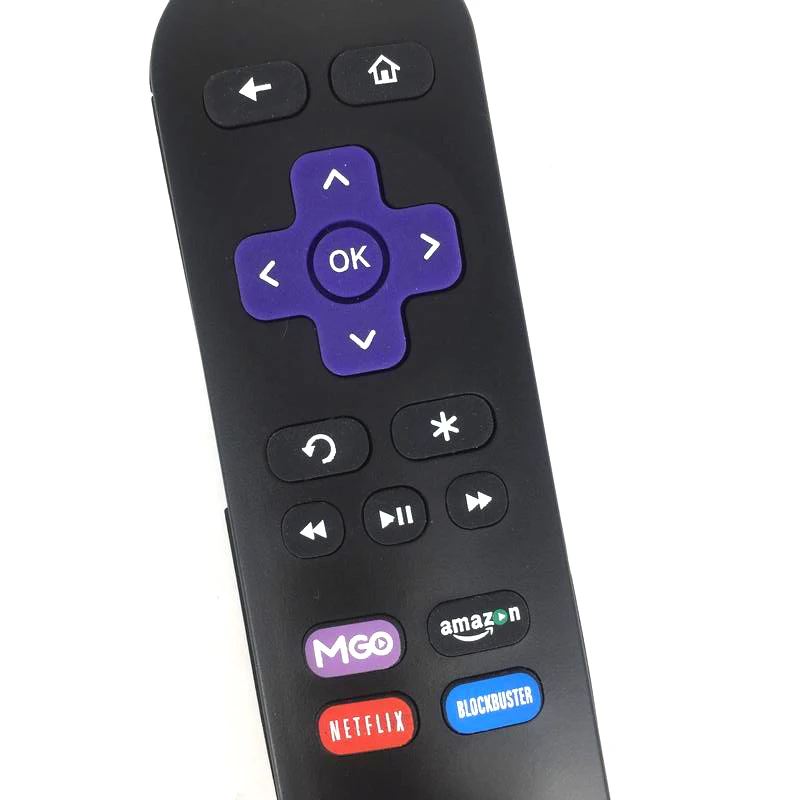 (10 шт./лот) Новый универсальный для Roku 1 2 3 XS XD ИК Media Player сменный пульт дистанционного управления MGO ключ