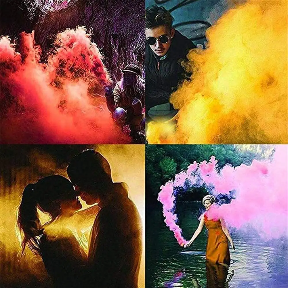 1 шт цветные дымовые Волшебные Забавные игрушки аксессуары фейерверк сцена фон фотографии реквизит дым мягкий волшебный цвет случайный