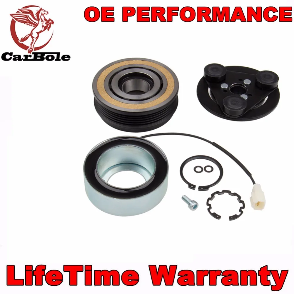 AC A//C Compressor Clutch Kit coil magnet /& pulley /& clutch plate For Mazda 3 /& 5