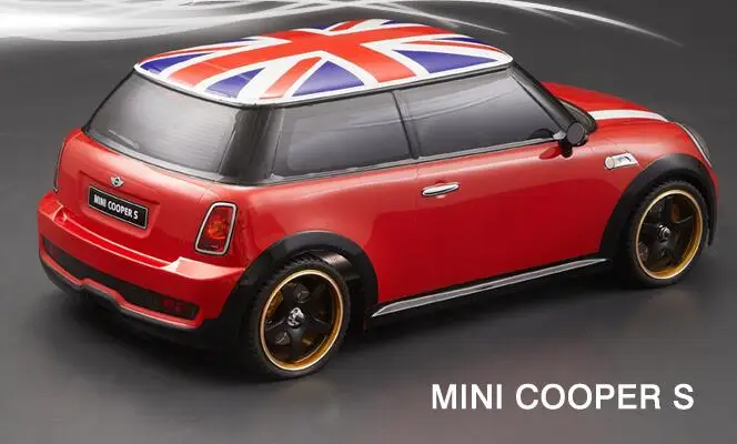 RC ONROAD fOURING DRIFTCAR BODY 195 мм для HPI KYOSHO hRAXXAS Mini Cooper S ON Road Drift Tamiya Yokomo M03 M02 M01 #58211|Детали и
