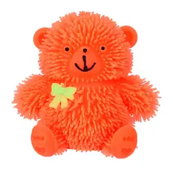 Новинка декомпрессии Забавные игрушки мигает фугу милый медведь Jumbo мягкими снятие стресса мягкими игрушками 30S8726 оптовая продажа