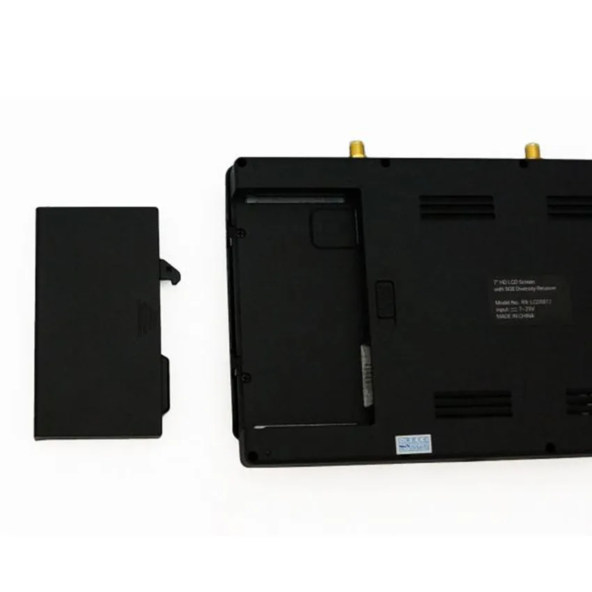 

TBS 7" HD diversity LCD screen battery for aircraft remote control