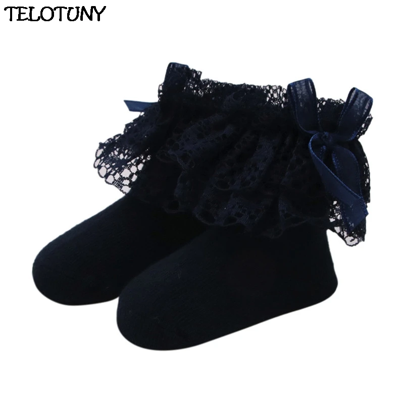 TELOTUNY 2018 модная детская одежда для девочек Удобные милые хлопковые носки тапочки