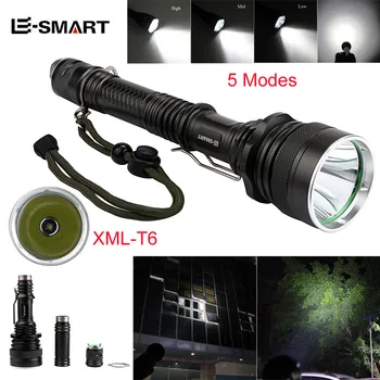 

XM-L T6 LED Super Bright 5 Modes 18650 bicycle light Hunting Torch Lamp Light HOT AUGUST9