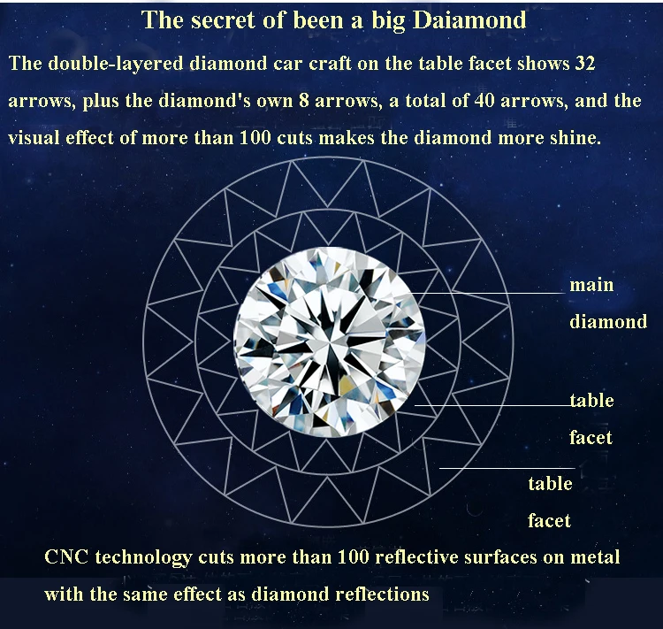 0.3CT эффект настоящий бриллиант 18 К твердые золотые ювелирные изделия кулон ожерелье хорошее ювелирное изделие подарок подруге на день рождения