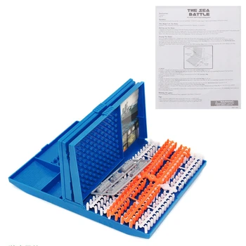 

High Quality 1 SET Battleships Sea Battle Traditional Family Fun Combat Strategy Board Game Kids Children Party Games