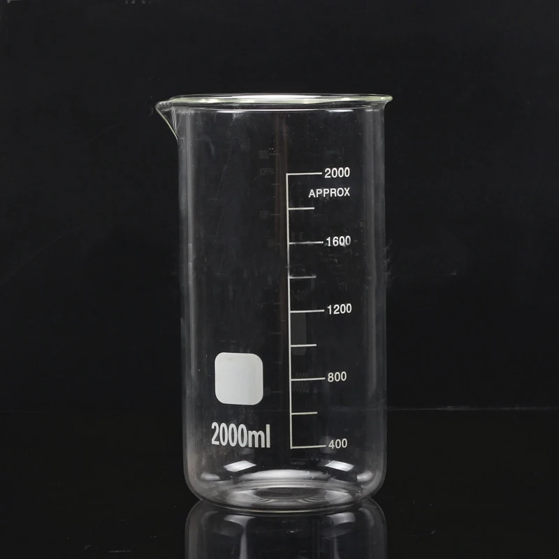 LINYEYUE 50 мл стеклянный шейкер высокий боросиликатное стекло высокая температура измерение сопротивления чашка лабораторное химическое оборудование