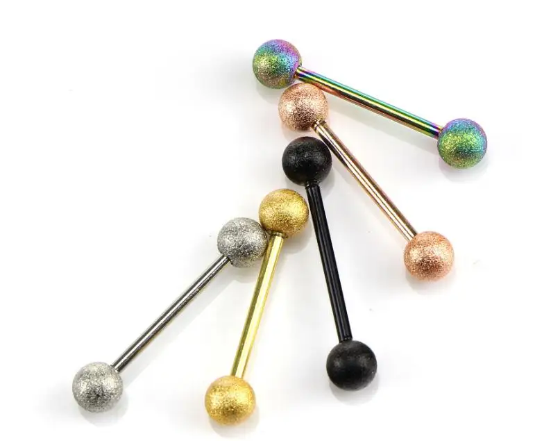 2017 hot Mixed color acrylic tongue piercing 20 pieces piercing langue piercing tongue percing nombril body jewelry tongpiercing (3)