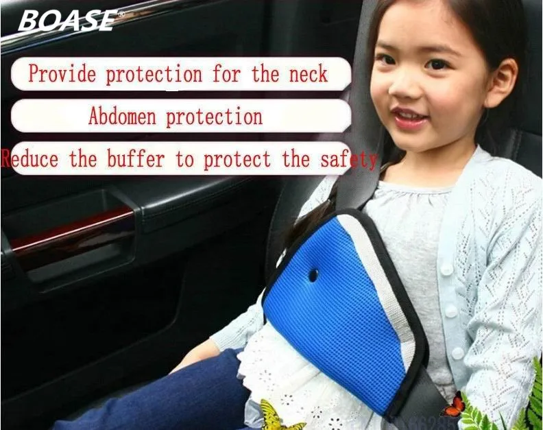 Baby Kids Car Safety Seat Belt Adjust Device Breathable Child Safety