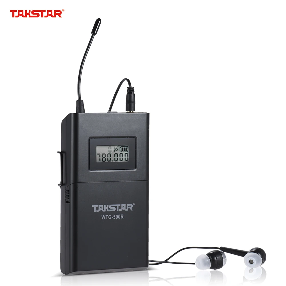 Горячая Распродажа TAKSTAR WTG 500 одинарный прием (включая наушники) беспроводной
