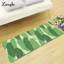 Zeegle рисунок листьев кухонный коврик для ванной комнаты домашний декор напольный ковер противоскользящие кухонные коврики декоративные коврики для спальни коврик для ног