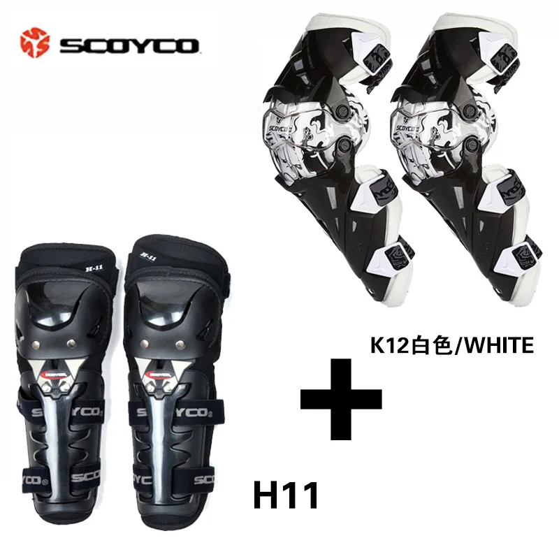 

Scoyco Brand New Motorcycle Knee Protectors Motocross Off Road Knee pad Elbow Protector Motor Bike Racing Guard Gear K12H11