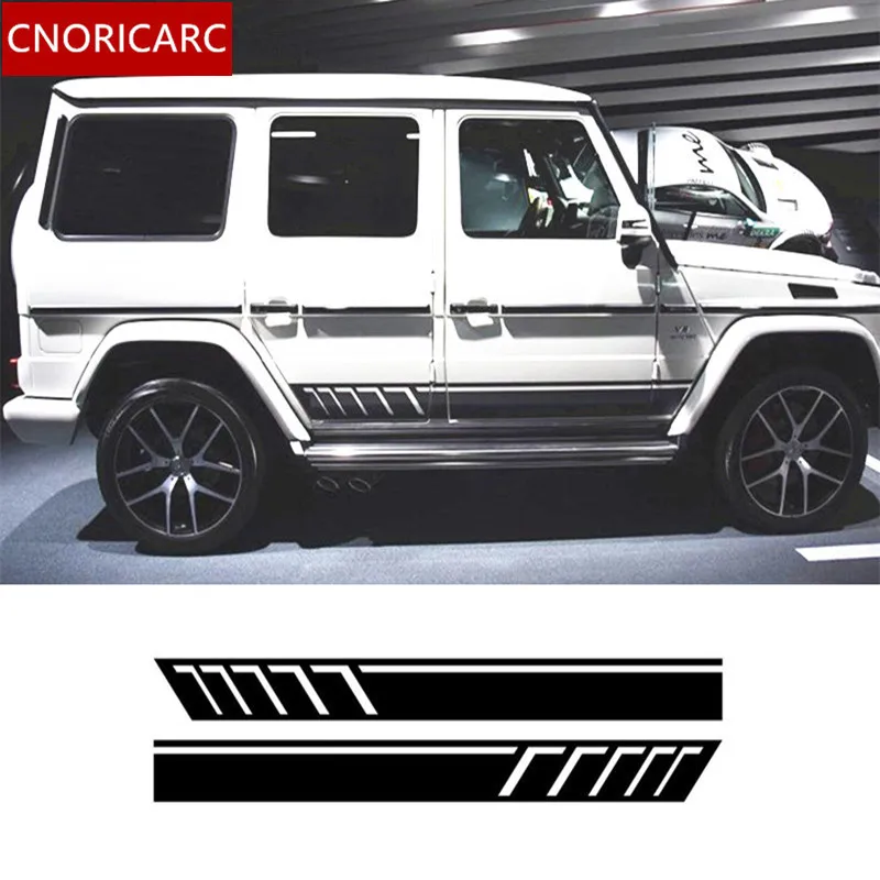 CNORICARC Автомобильная боковая юбка Наклейка на тело модифицированные