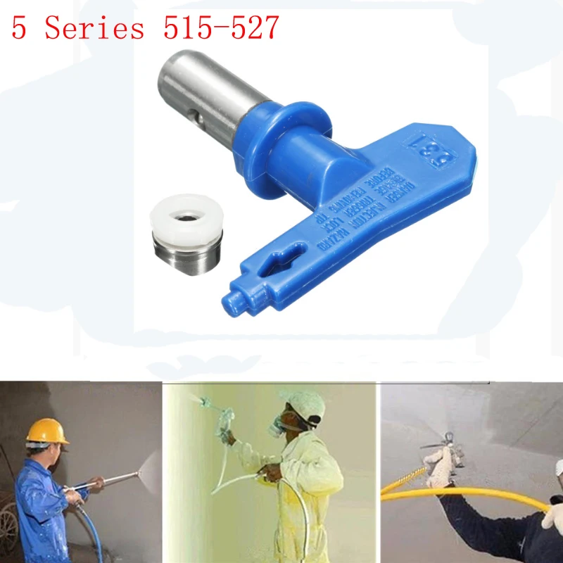 Blue 5 Series Airless Spray Tips Spray Nozzle Spraying Machine Accessories for Home Graden Power To