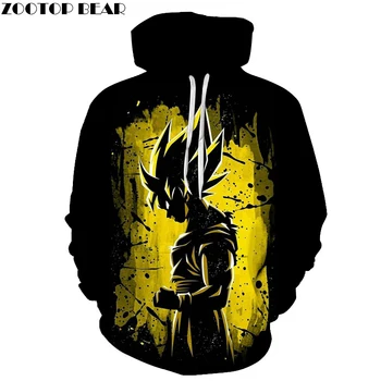 

Black Hoody Mens Hoodies Dragon Ball Sweatshirts 3D Tracksuit Black Pullover Harajuku 6XL Fashion Streatwear DropShip ZOOTOPBEAR