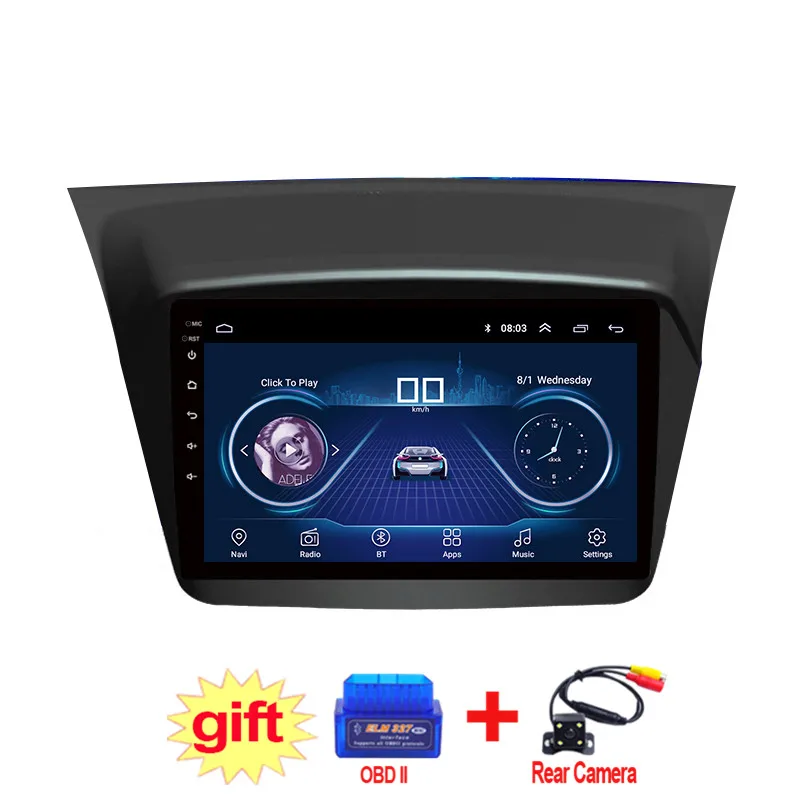 

9inch IPS and 2.5D Touch Screen Android 8.1 Car DVD GPS Navigation for Mitsubishi Pajero Sport 2013-2018 Radio Audio Stereo