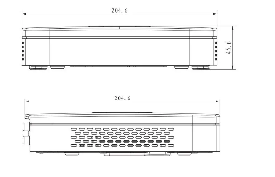 Dahua 4K NVR NVR4104-P-4KS2 NVR4108-P-4KS2 H.265 видео рекордер P2P 4Ch 8Ch 4PoE порт до 8MP Разрешение можно обновить